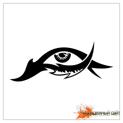 Эскизы татуировки стилизованного глаза