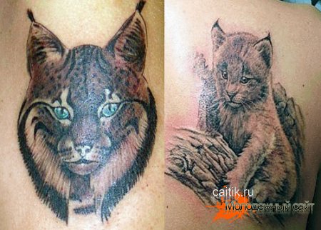 татуировки рысь
