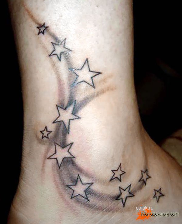 Татуировка звёзды