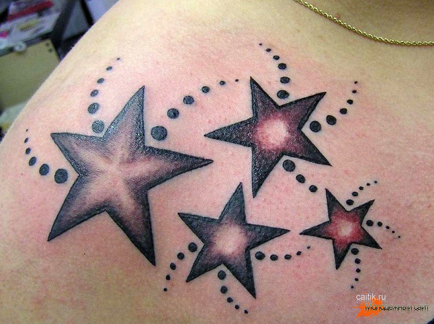 Идеи тату Звезда: 35+ фото и эскизов, значение татуировок