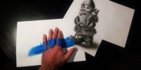 Ramon Bruin и его 3D рисунки