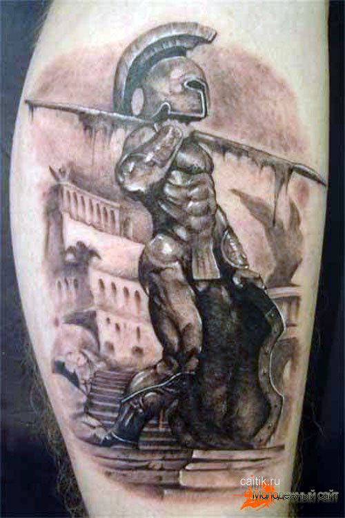 татуировка воин