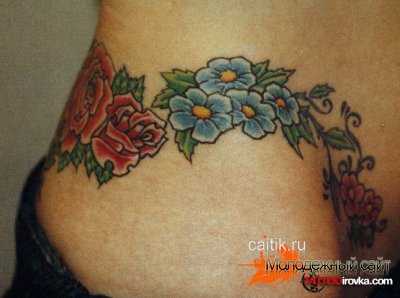 Татуировки с цветами значение