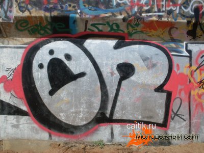 Настенные рисунки граффити