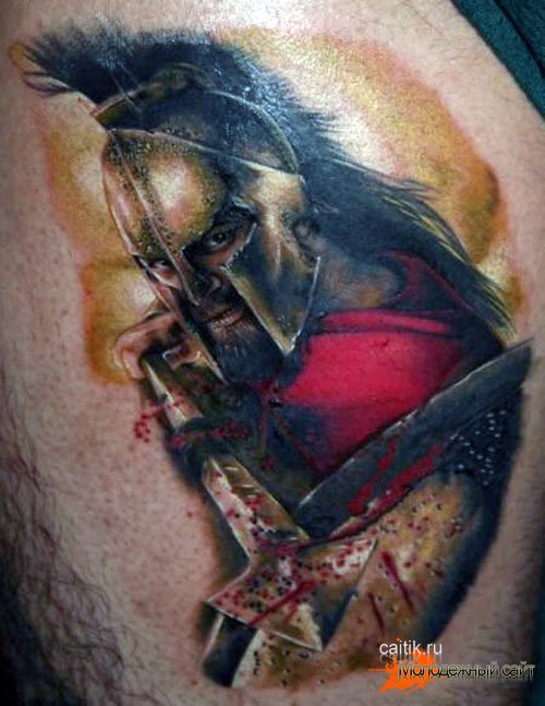 татуировки с воинами