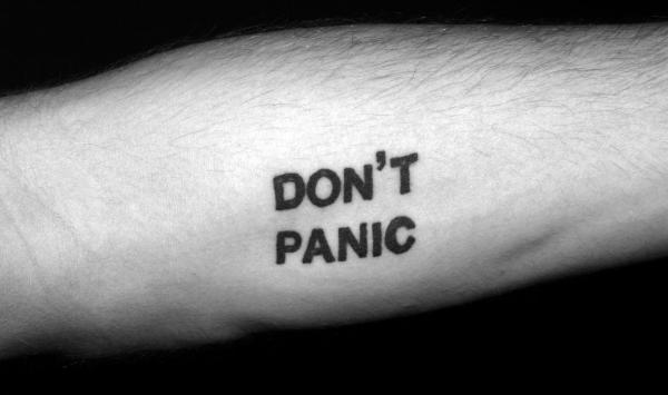    Don't Panic